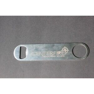 Centerfire Shooting Sports Store Promotional Advertising Bottle Opener Metal